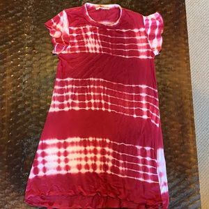 L.A. Hearts tie die mini dress